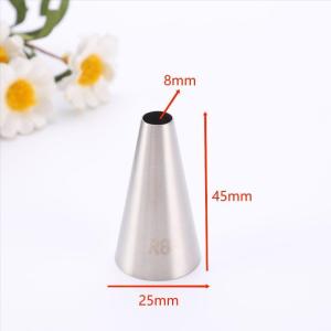 EELHOE | Stainless Steel Cake Nozzle Tube Head DIY Pastry Puff Skirt Icing Piping Nozzles