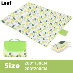 Outdoor waterproof picnic mat portable camping beach mat foldable waterproof picnic blanket
