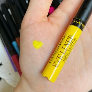 Waterproof Long-lasting Ultra-fine Colored Eyeliner Pen for Stage Performance Face Painting Yellow Red White Multicolor