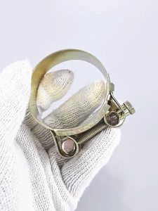 01 Đai xiết ống tròn chịu tải bằng sắt chống gỉ dùng bulong xiết rất chắc chắn (D55-121mm tùy chọn)