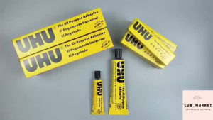 Combo 10 /20 / 50 Hộp Keo UHU 35ml - Dán Vải Nhựa Da Gỗ Mô hình DIY