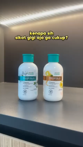 Secret Clean Propolis Mouthwash Sachet Series 10ml x 6sachet | Pappermint | Orange Mint