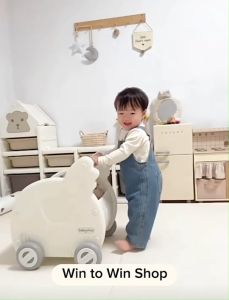 รถหัดเดิน รถผลักเดินเด็ก พรีเมี่ยม Baby Cart รถเข็นของเล่นเด็ก ใส่ของเล่นได้ ที่เก็บของเล่น รถหัดเดินเด็ก รถเข็นของเล่นเด็ก รถเข็นเด็ก