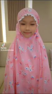 MUKENA SYANTIK COUPLE (DEWASA/ANAK BALITA) / free gift