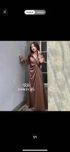 Ciel Satin Dress open PO ya