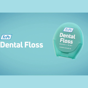 TePe Expanding Dental Floss 40M Waxed and Mint - 1PC