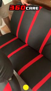 9PCSชุดหุ้มเบาะหน้า-หลัง ครบชุด เบาะนั่งหน้ารถผ้าคลุม เบาะนั่งหลังรถผ้าคลุม เบาะรถยนต์ Breathable Universalรถแผ่นรองเบาะนั่งหมอนอิงเอนกประสงค์