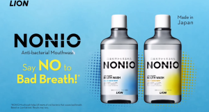 Lion Nonio Mouthwash 600ml Light Herb/Splash Citrus/Clear Herb Medicated Anti-bacterial for Bad Breath Prevention 狮王抑菌防口臭漱口水