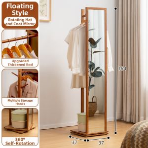 ZHUTING | Rotating Mobile Dressing Mirror
