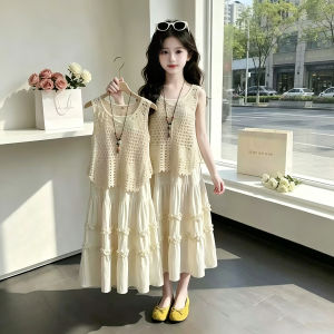 AINAO | Boho Lightweight Girls Skirt Set Casual