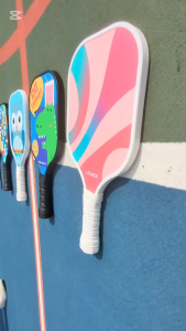 【Kids gifts】Pickleball Paddles Fiberglass Surface Paddles Set for Men Women Beginners & Pros