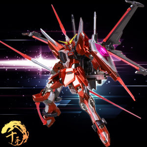 Bandai High Grade 1/144 Seed Theatre Version Thousand Hand Metal Color Gundam Assembly Model Toy Robot Collectible