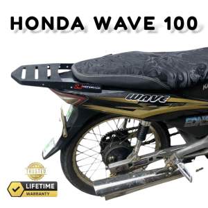 SJ MONORACK FOR HONDA WAVE 100 PLATED TYPE WITH LIFETIME WARRANTY