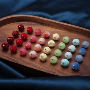 Nút Thủy Tinh Pha Lê Hoa Sen Trang Trí Áo Sơ Mi Áo Len Cardigan Phong Cách Trung Hoa Quần Áo Tang Han Nút Trang Trí