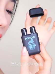 Ống Hít Thông Mũi Nicor Mini Tinh Dầu Hương Trái Cây Thơm Thanh Hít Mũi Hai Đầu Giúp Thông Thoáng Sảng Khoái Tinh Thần