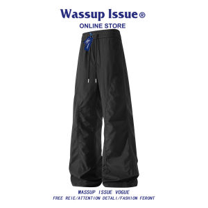 WASSUP ISSUE | Deconstructed Flared Casual Mens Pants