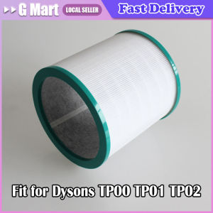 Replacement HEPA Filter Compatible for Dyson TP01 TP02 AM11 BP01 Pure Cool Link Tower Air Purifier Accessories Compatible for Dyson TP01 TP02 TP03BP01 AM11 BP01 Pure Cool Link Tower Air Purifier Accessories