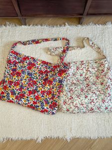 Zhang Ruonan Kong Hyo-Jin Same Style Cailco Package EMIS by Sincere Printed Shoulder Bag Student Canvas Bag