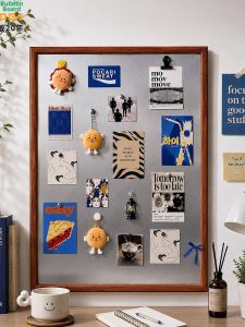 ShowIdea | Magnetic Inspirational Board Minimalist Style Decorative Bulletin Photo Display Memo Organizer
