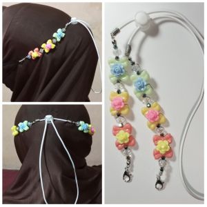 konektor masker 2in1 resin mawar