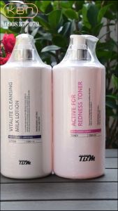 Combo Rửa Mặt Sạch Da Sữa Rửa Mặt TBM 1000ml + Toner TBM 1000ml Tặng Vitamin C Bột (Hàng Chính Hãng)