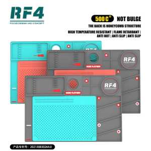 RF4 Insulated Silicone Soldering Mat Welding 260x380MM BGA Desktop Station Phone Repair Pad Maintenance Platform RF-PO2 Repair
