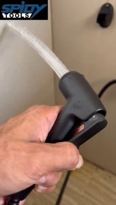 SPIDY Jet Sower Fleksibel Toilet Hitam Set Bilet Kloset Shower Flexible