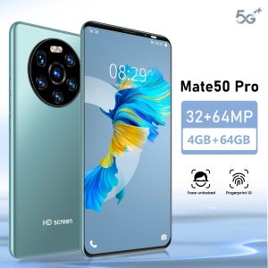 Mate50 Pro 4G/5G Smartphone 5.8inch Ultra-Clear Screen Memory 4+64GB Battery 4800mAh Android 13.0