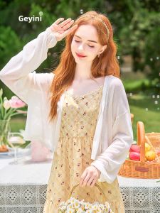 HEYINI | Áo Cardigan Knit Chống Nắng Siêu Nhẹ