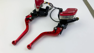 Motorcycle Hydraulic Brake Clutch Lever Pump Front Master Cylinder for Motocross Dirt Pit Bike ATV Quad Moped Buggy Go Kart