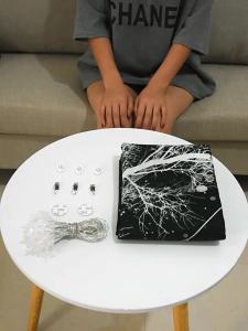 พรม League of Legends KDA เกิร์ลกรุ๊ปผ้าพื้นหลัง ins ผ้าแขวนหอพักห้องนอนตกแต่ง LOL ผนังครอบคลุมบุคลิกภาพผ้าพื้นหลังเรียบง่าย