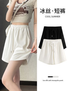Sporty Womens Loose Fit Three-quarter Length Casual Cotton Shorts Summer Fashion Outerwear Pants Student Uniform Style