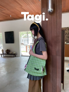 Tagi. Hobo Edge Shoulder Bag Large Capacity Multi-Color Commuter Edge Shoulder Bag Canvas Bag Hand Bag