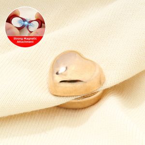 Magnetic Anti-Peep Clothing Clip Shirt Collar Leg Fixation Accessory