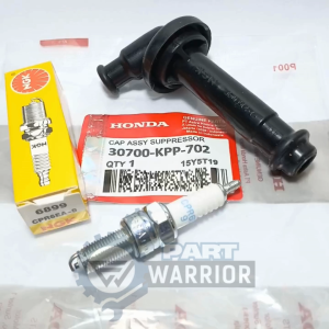 Tutup Busi Cop Cangklong Kepala Busi CB 150R Old CBR 150 CB150R + Busi NGK CPR6EA -9 Honda KPP Cap