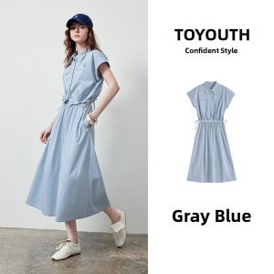 Toyouth | Loose Raglan Sleeve Utility Style Shirt Skirt Set