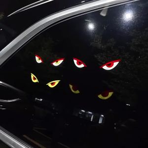 Dynamic Eyes Decorative Light Car Ornament Solar
