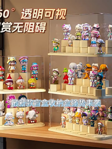 Transparent Blind Box Storage Box Blind Box Storage Display Case Creative Diy For Figurines And Building Blocks