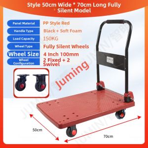 Portable Folding Silent Trolley