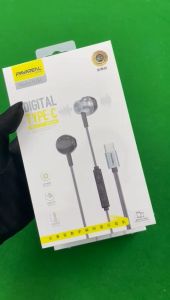 PAVAREAL M16C Type-C Earphone Oblique Design Metal Shell Heavy Bass Sound