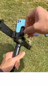 Mobile Live Support Mobile Phone Accessories Three-position Multi-function Gimbal Tripod Universal Singing Card Holder