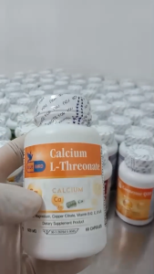 แคลเซียม พลัส Calcium L-Threonate ตรา บลูเบิร์ด ขนาด 1000 มิลลิกรัม 30 แคปซูล
