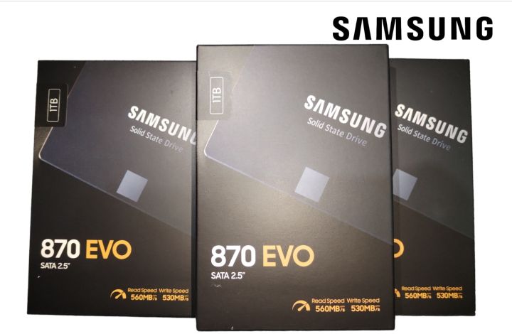 SAMSUNG 1TB 870 EVO (MZ-77E1T0BW/EU) Solid State Drive | Lazada PH