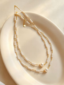 YISHU | Luxurious Minimalist Pearl Necklace