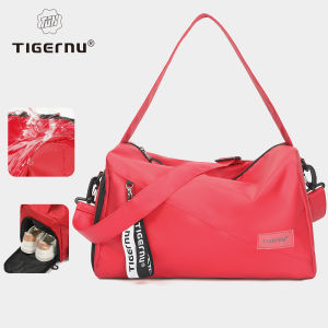 TIGERNU | Túi Du Lịch Nhẹ Tigernu Dành Cho Nam Và Nữ Túi Thể Thao Đeo Vai Đeo Chéo Có Khóa Kéo Chất Liệu Nylon