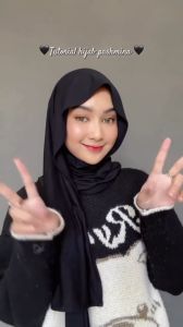 PASHMINA KAOS JERSEY PREMIUM Terbaru Hijab Pasmina Jersey Kaos Polos Kerudung Jilbab Pasmina