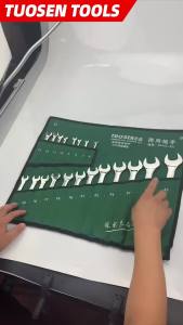 GUANGMANZHI | Hardware Tool Dual-Use Open-end Wrench Set 15 pieces
