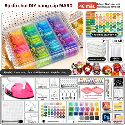 BEIDIANNI | Bộ DIY Hạt Đầy Đủ với Dụng Cụ và Túi Lưu Trữ