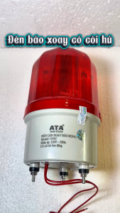 Đèn led xoay có còi hú báo động ATA 220V AT-1911C