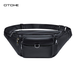 OTOHE Chest Bag Waist Bag Cross-body Chest Bag  Multi-Functional Fitness Bag Small Waist Pouch Waterproof Wear-Resistant Waist Bag with Adjustable Strap for Workout Running